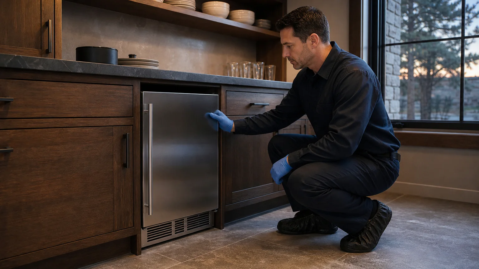 Undercounter ice-maker service